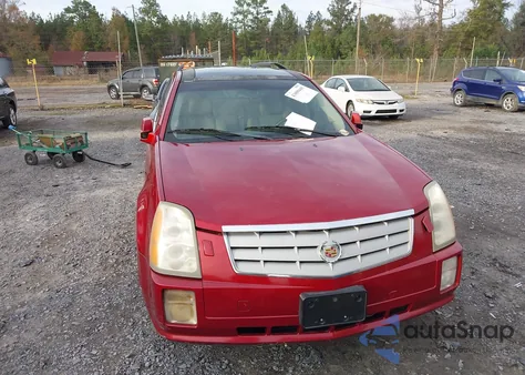 2008 Cadillac Srx V8 z USA, uszkodzony, nr VIN 1GYEE63AX80104659